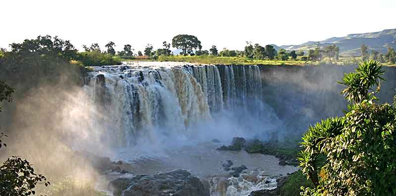 ethiopian waterfall